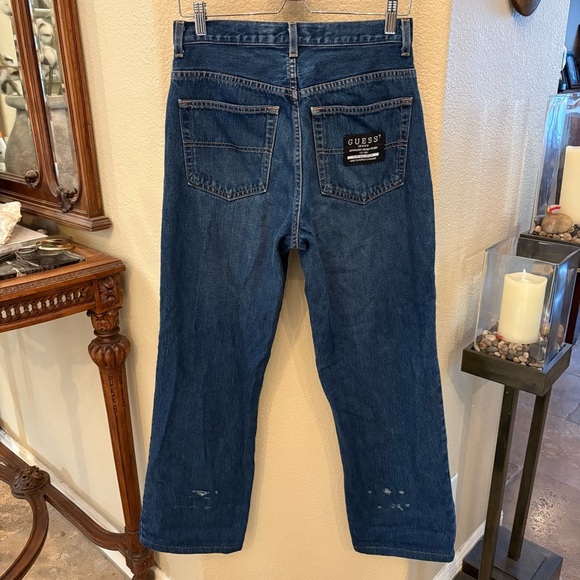 Vintage GUESS Blue Urban Fit Denim Jeans Size 29-Made in USA - Picture 1 of 7
